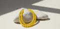Sunny Glow Double-Strand Beaded Necklace
